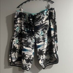 Rumors Palm Paradise Men's Swim Trunks 34